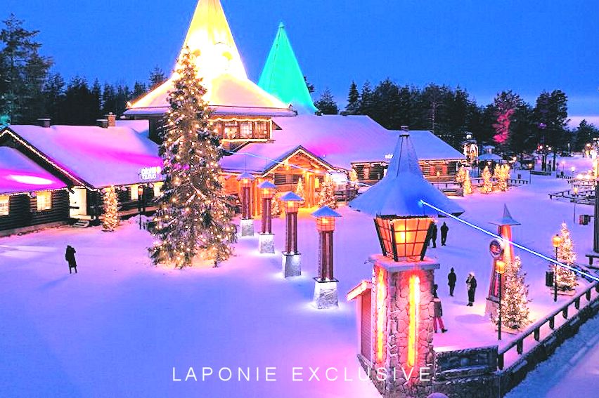 Voyage Laponie pere noel tout compris noel 2023 reveillon 2024 sejour Finlande