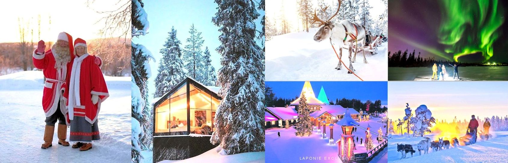 Voyage Noël 2025 All Inclusive séjour noël 2025 tout compris tout inclus Laponie Aurores Boréales Igloo de Verre