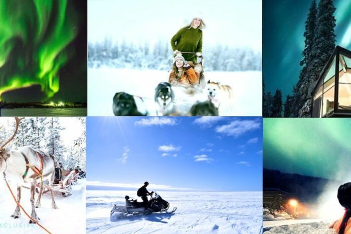 Voyage Laponie Tout Compris départ 10 février 2027, Multi-Activités et Safari Motoneige… Igloo de Verre Aurora Panorama Igloo