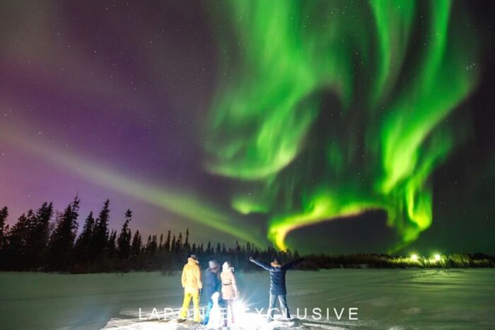 Voyage Laponie Tout Compris du 25 février au 2 mars 2027, Multi-Activités et Safari Motoneige… Igloo de Verre Aurora Panorama Igloo