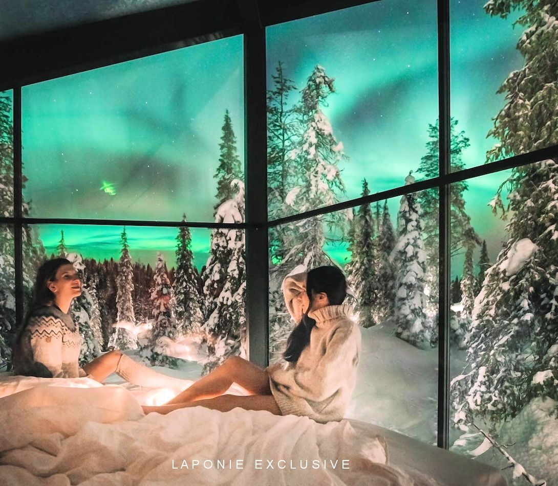 Voyage Laponie All Inclusive Tout Inclus Tout Compris 2026 2027 Aurores Boréales Igloo de Verre